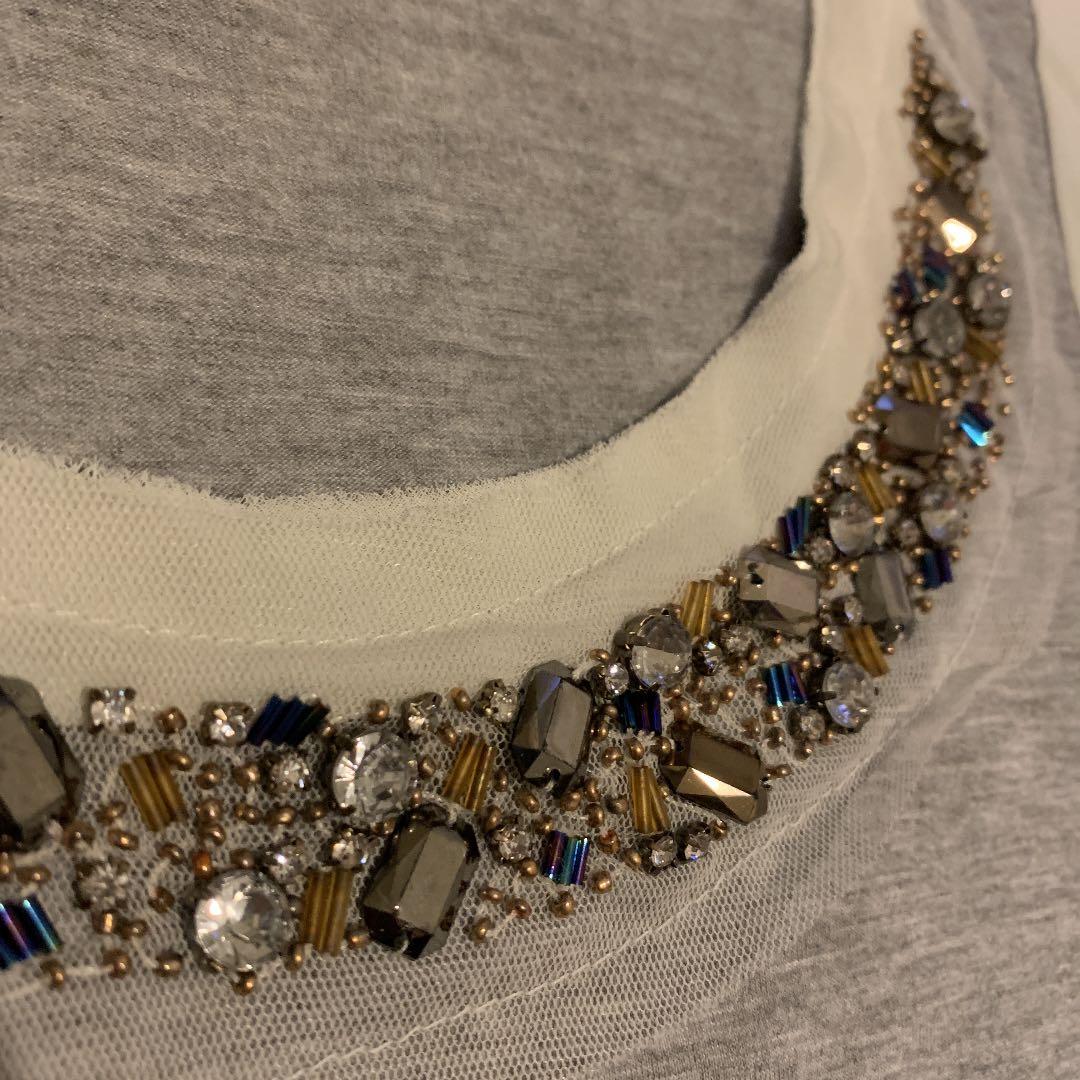 ビジュータンク付タンクトップ Holin Couverture Fr