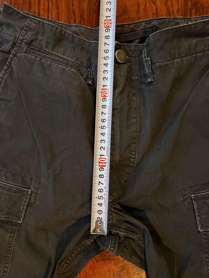 パンツ RRL Black Cargo Pants 32