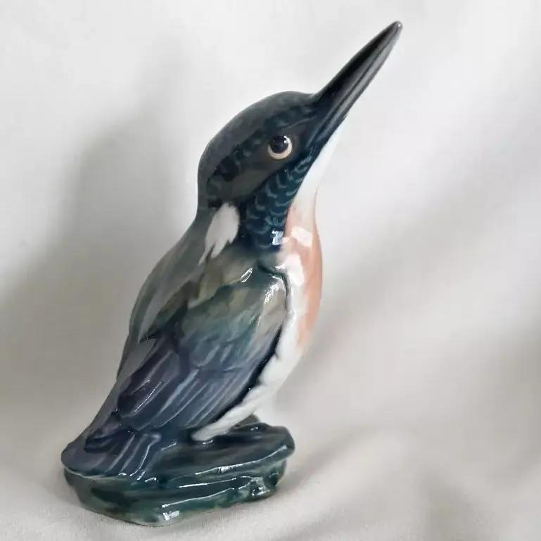 DAHL JENSEN ダール イェンセン カワセミ 翡翠 鳥 デンマーク製