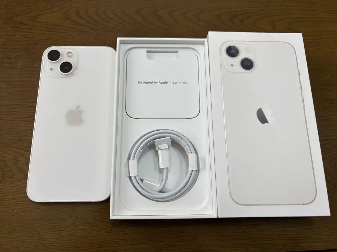 iPhone13 256GB スターライト ピンク 2台セット iPhone13 128GB スターライト•ピンク 2台セット SIMフリー