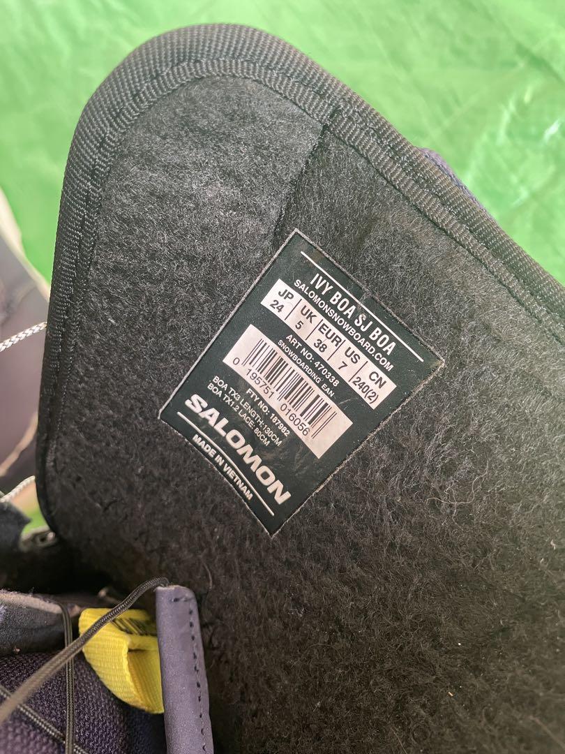 SALOMON IVY ネイビー スノーボードブーツ