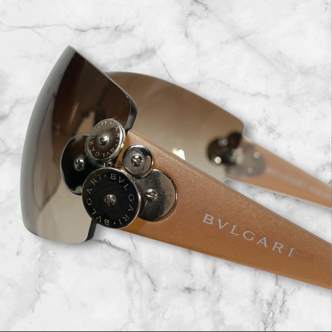 ブルガリ BVLGARI サングラス ロゴテンプル 6008 102/13 - メルカリ
