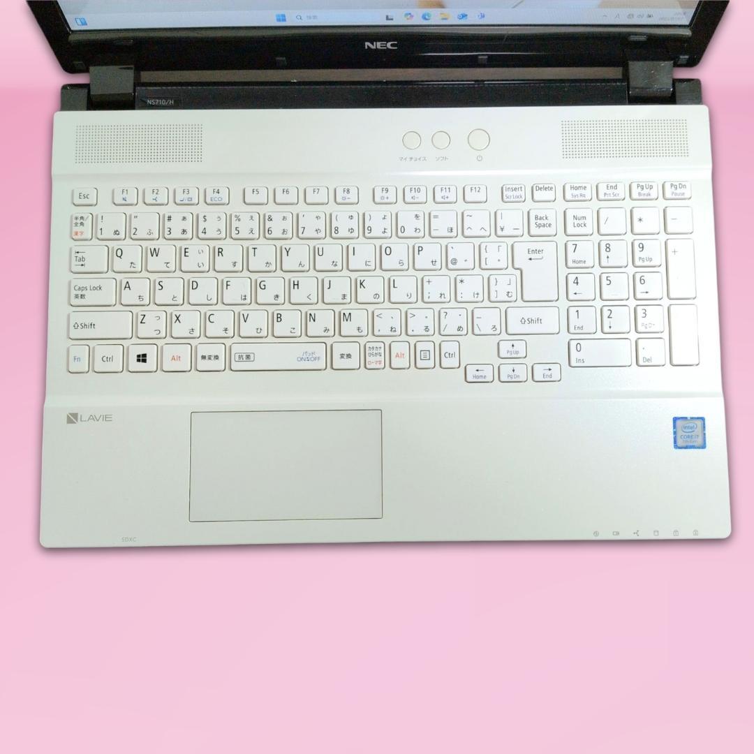 美品❤️高性能Win11ノートパソコン✨Corei7✨脅威の1TBでたっぷり保存 美品❤️高性能Win11ノートパソコン✨Corei7✨脅威の1TB✨薄型