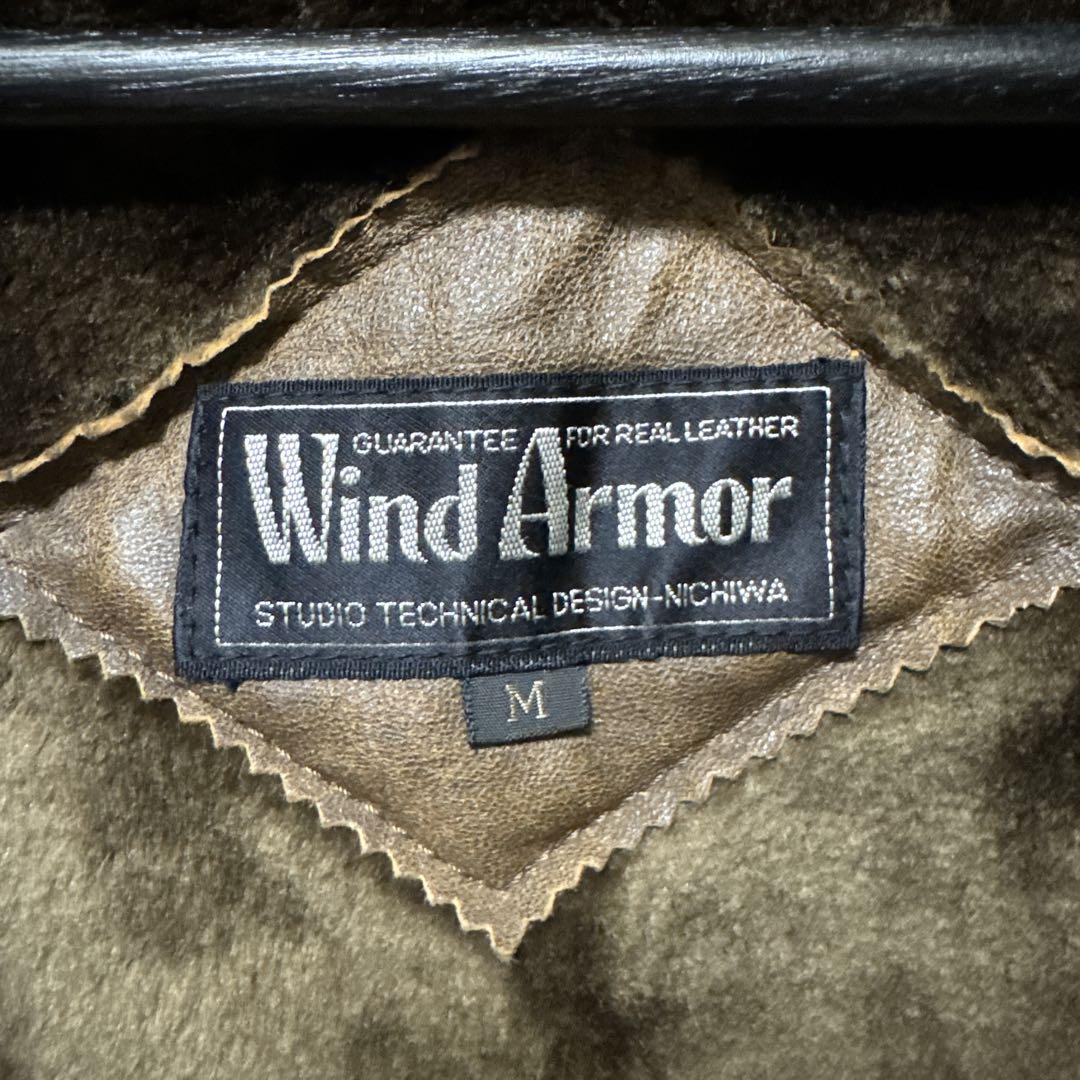 WindArmor 革 ジャケット 短丈 Wind Armor 短丈レザージャケット ジャケット・アウター
