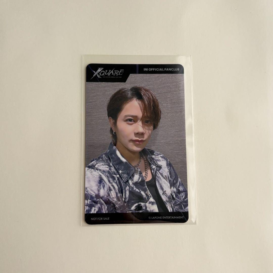 オンラインショップ 藤牧京介 XQUARE INI W会員トレカ メルカリ - タレントカード