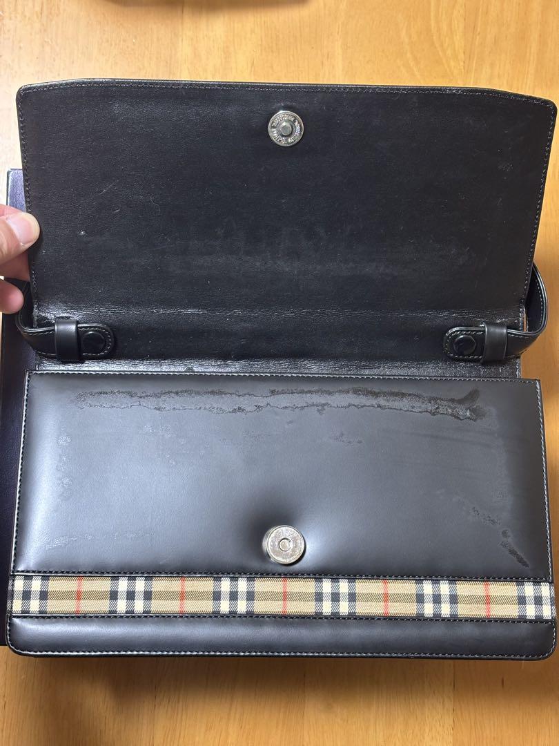 BURBERRY バーバリー レディース ハンドバッグ バッグ 黒ブラック入学式