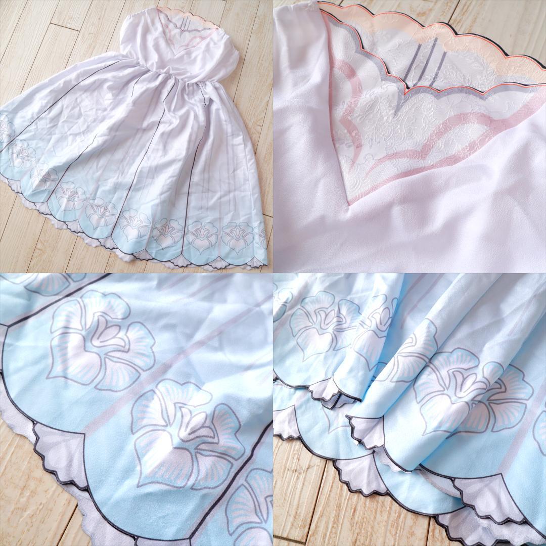 原神　神里綾華　花時に訪れた手紙　衣装＋ウィッグ＋靴　コスプレ　Ｍ