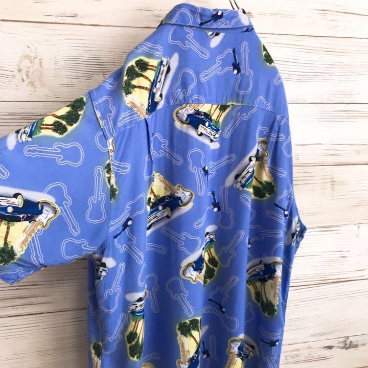 即納正規店 激レア junction WEST アロハシャツ 半袖シャツ L アメ車柄 ncSjR-m11962284426 爆買い好評