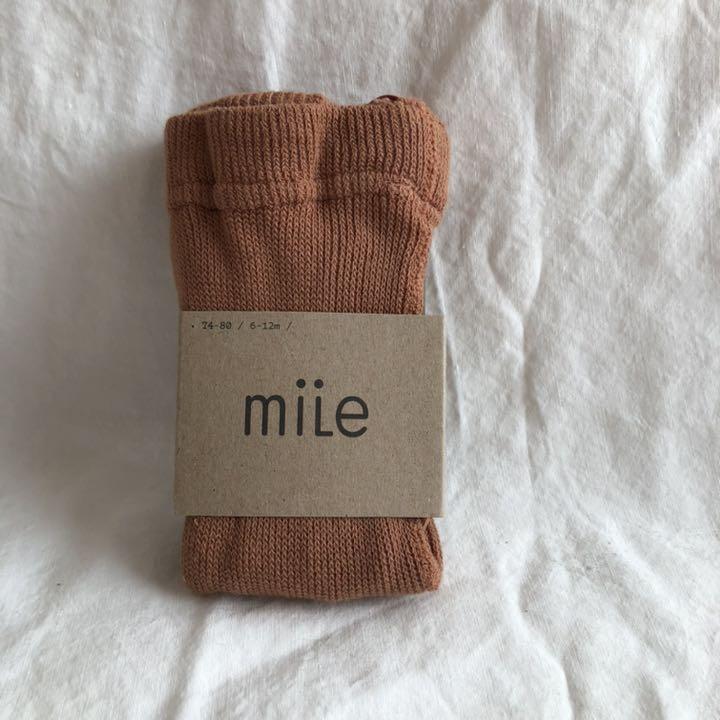 Mile Tights with Braces cinnamon 6-12m 【一部予約販売中】 Mile Tights with Braces cinnamon 6-12m 【一部予約販売中】