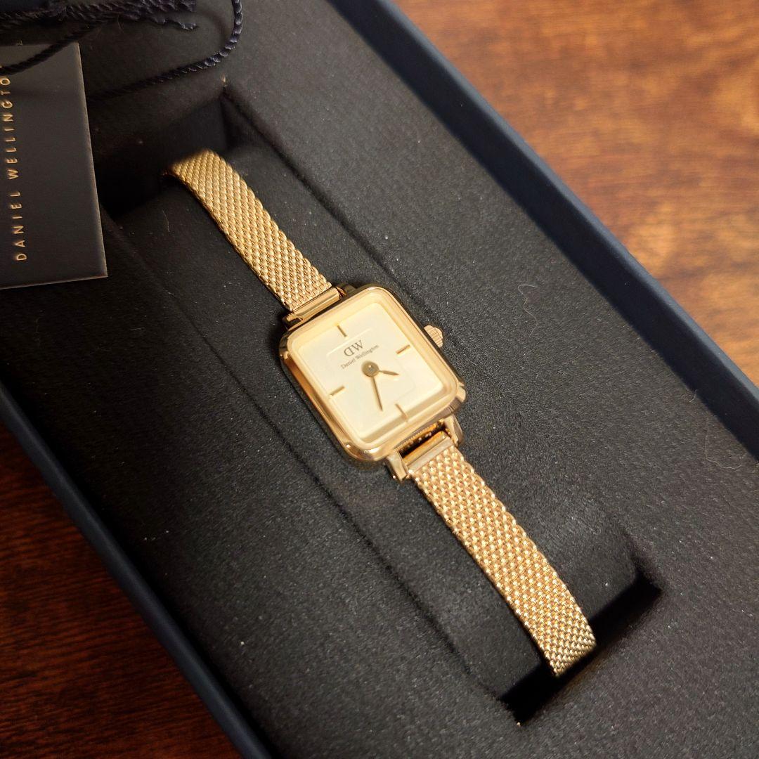 ダニエルウェリントンQUADRO MINI EVERGOLD CHAMPAGNE
