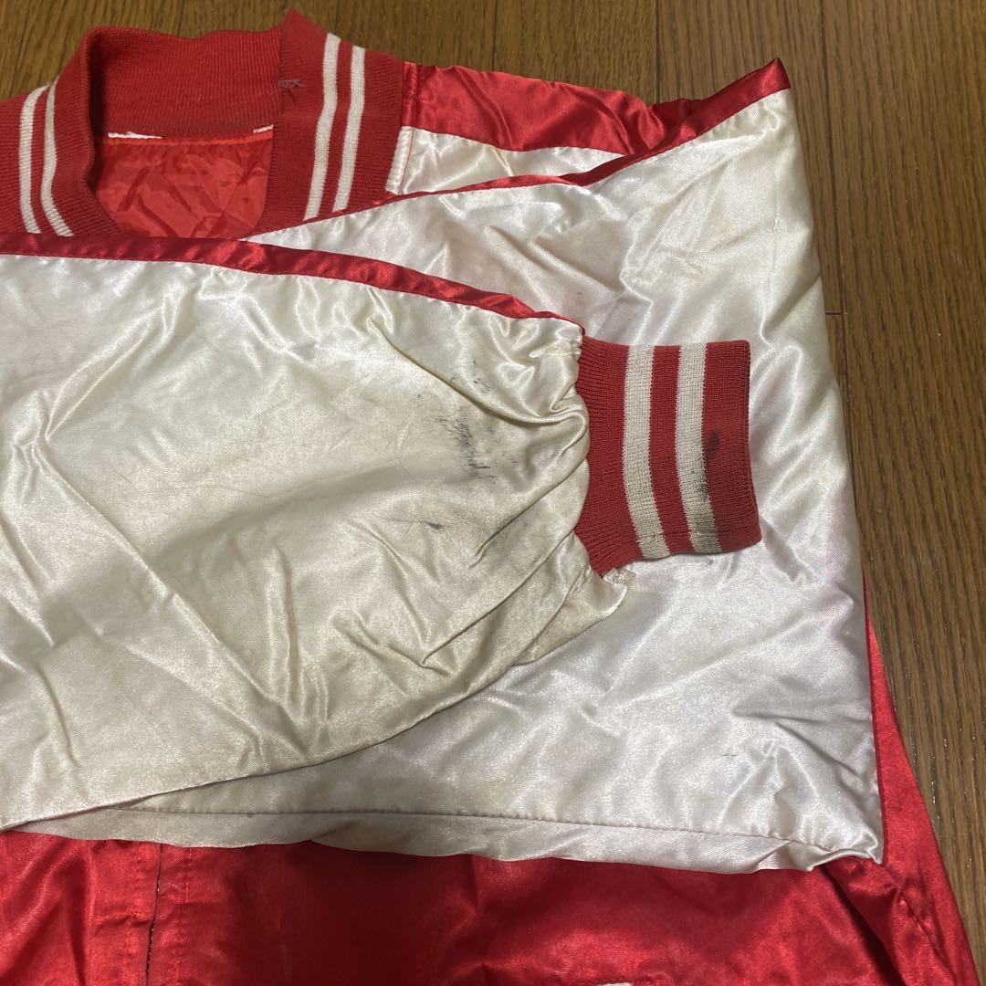 80s ヴィンテージ和柄スカジャン、ロカビリー、 アメカジ、古着