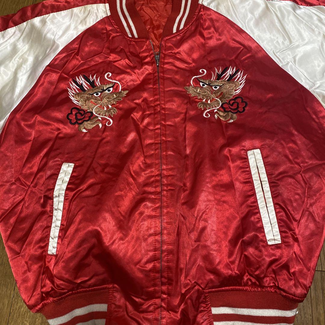 ネット限定お買い得商品 - ショップチャンネル 80s アメカジ、古着 ヴィンテージ和柄スカジャン、ロカビリー、 ジャケット・アウター