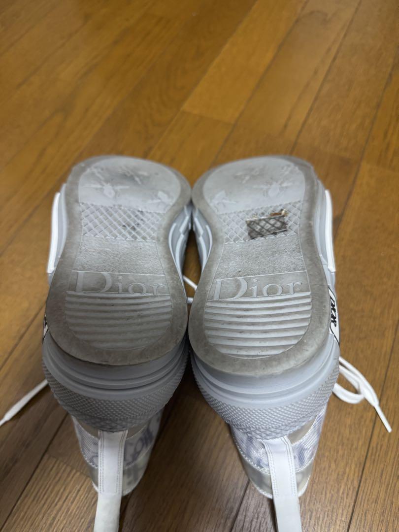 Dior B23ハイカットスニーカー グレー