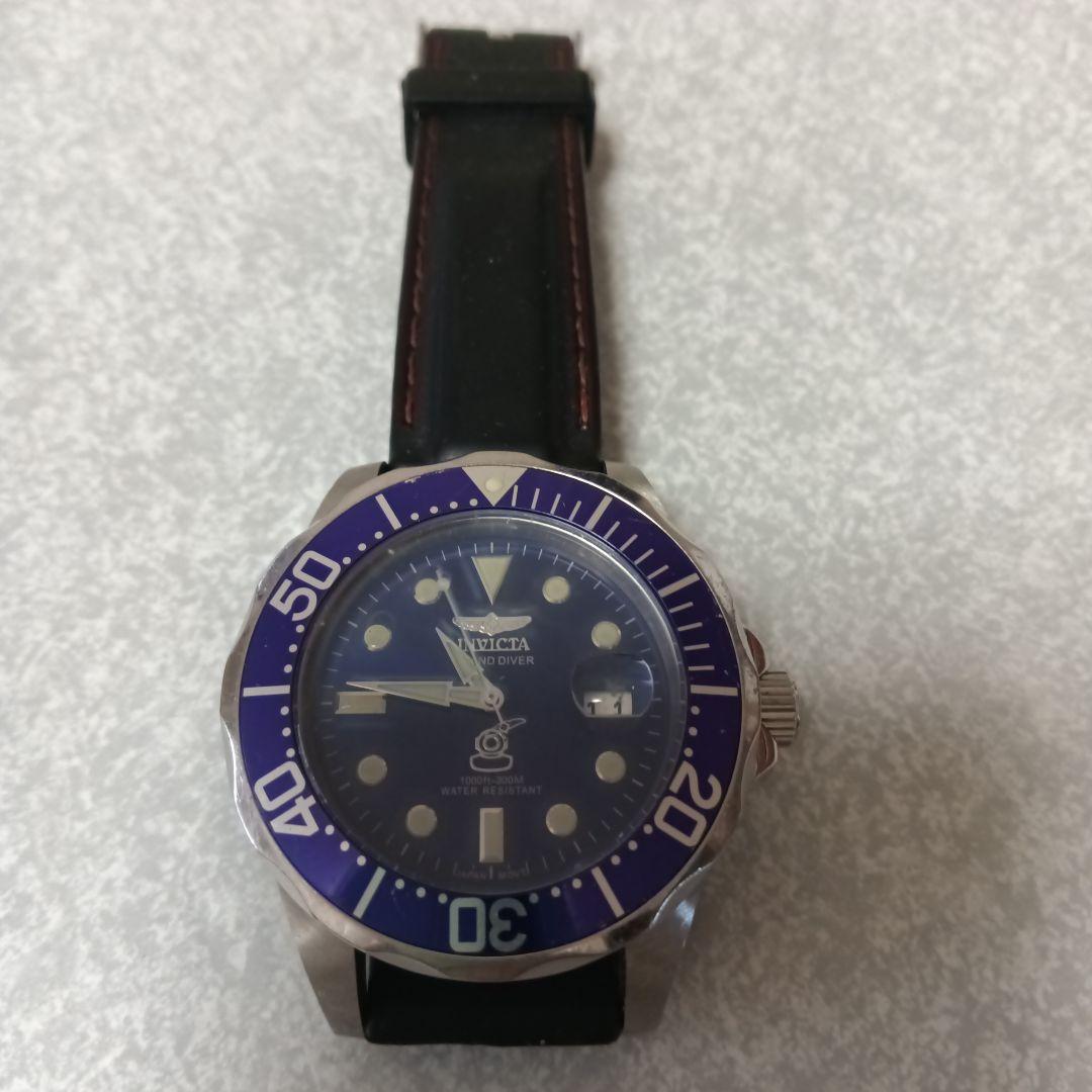 Invicta 自動巻き 腕時計 200m防水訳あり