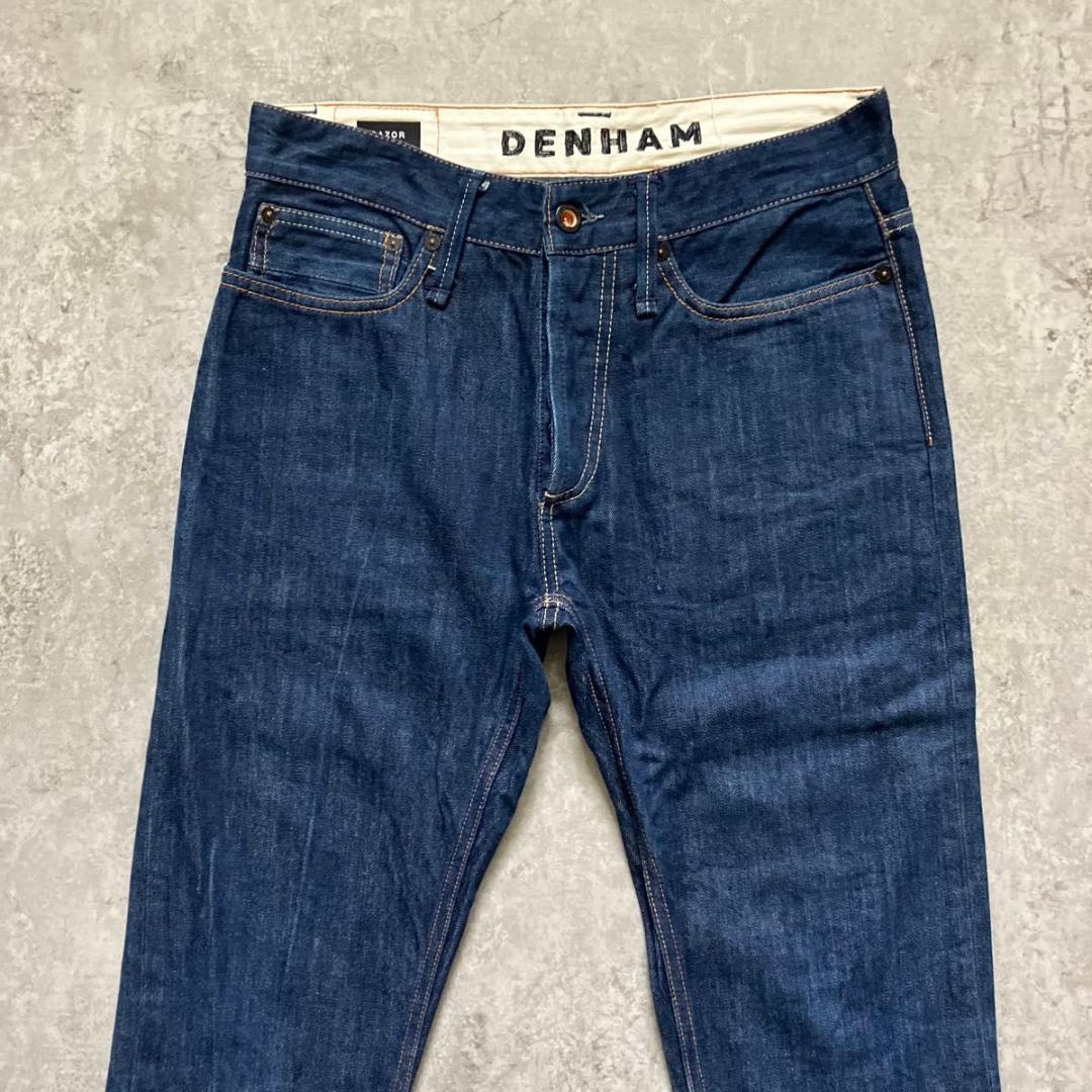 ★実測W76㌢★ DENHAM RAZOR 28 VD デンハム レイザー 濃紺