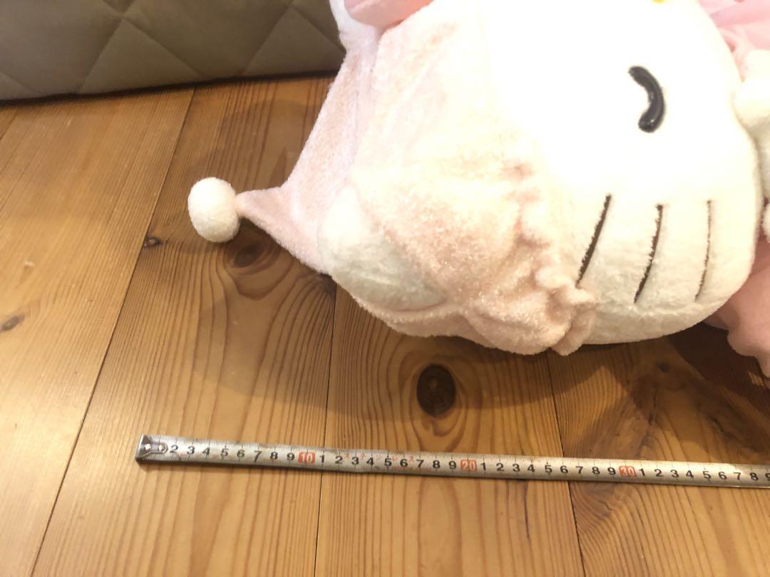 希少　レア　2002製　ハローキティ　おやすみドール　くま　ぬいぐるみ　LL