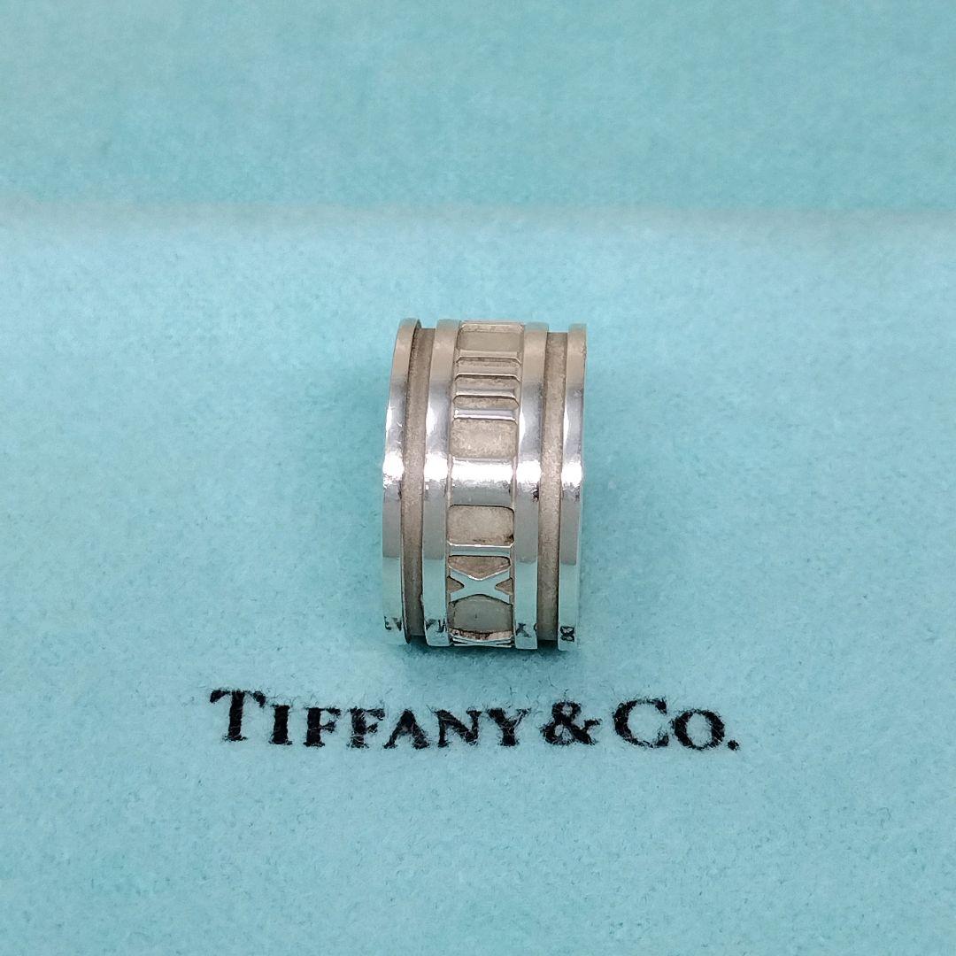 Tiffany & Co. アトラス　ナロー　リング　指輪　シルバー　13号 TIFFANY&Co.】ティファニー アトラス シルバー925 13号