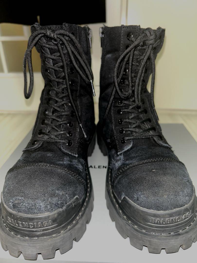 靴 Balenciaga Combat Strike Boots 42