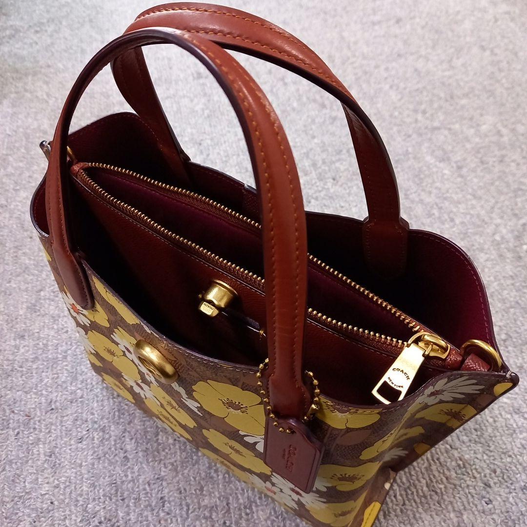 【新品同様】コーチCOACHバッグ　コーチハンドバッグ　トートバッグ