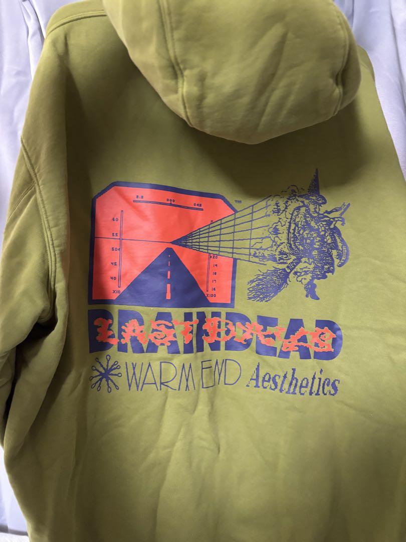 Braindead フーディー グリーン 美品