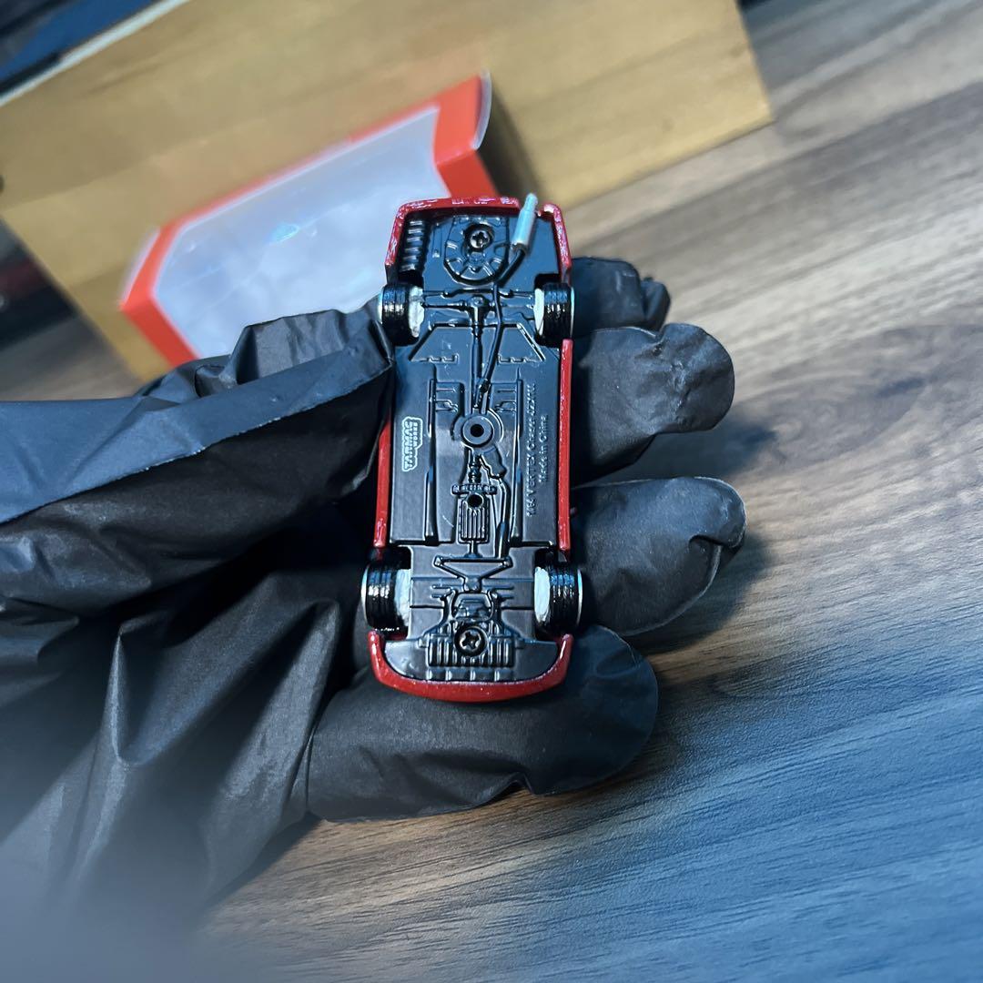 1/64 ターマック VERTEX チェイサー JZX100 赤　カスタム