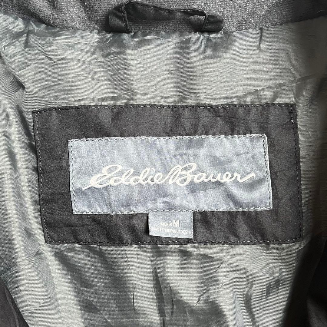 616 Eddie Bauer EB650 黒 高保温ミニマル 刺繍ロゴ胸元 616 Eddie Bauer EB650 黒 高保温ミニマル 刺繍ロゴ胸元