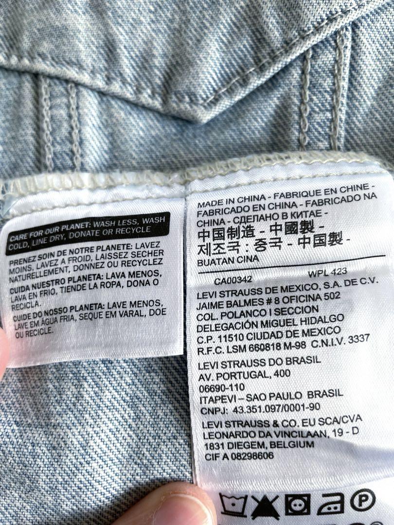 ジャケット・アウター Levi's silver tab denim jacket XS