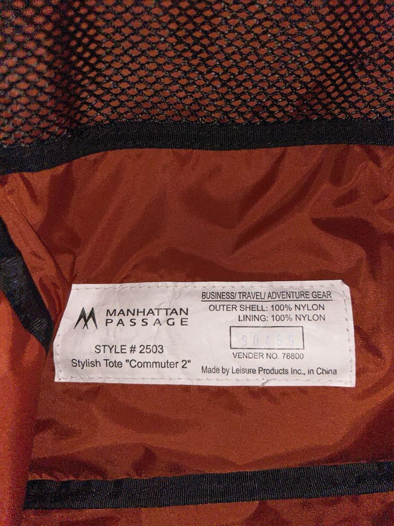 MANHATTAN PASSAGE トートバッグ ミッドナイトブルー　超軽量