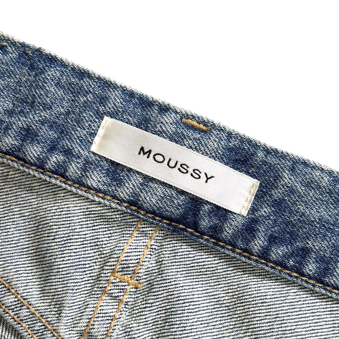 MOUSSY MVS フレアデニムパンツ