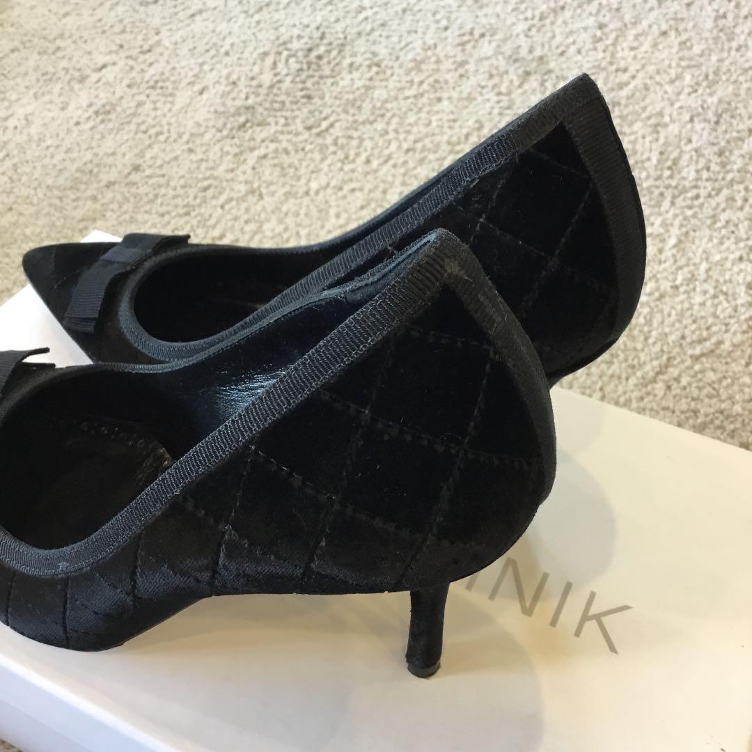 MANOLO BLAHNIK マノロブラニク レディース パンプス 黒 MANOLO BLAHNIK マノロブラニク レディース パンプス 黒