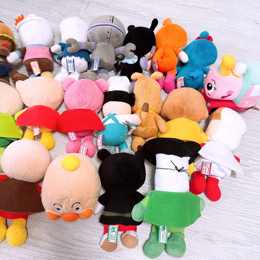 22体セット ぷりちぃーずアンパンマンシリーズ手持ちぬいぐるみ