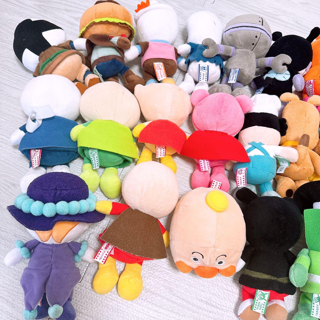 22体セット ぷりちぃーずアンパンマンシリーズ手持ちぬいぐるみ