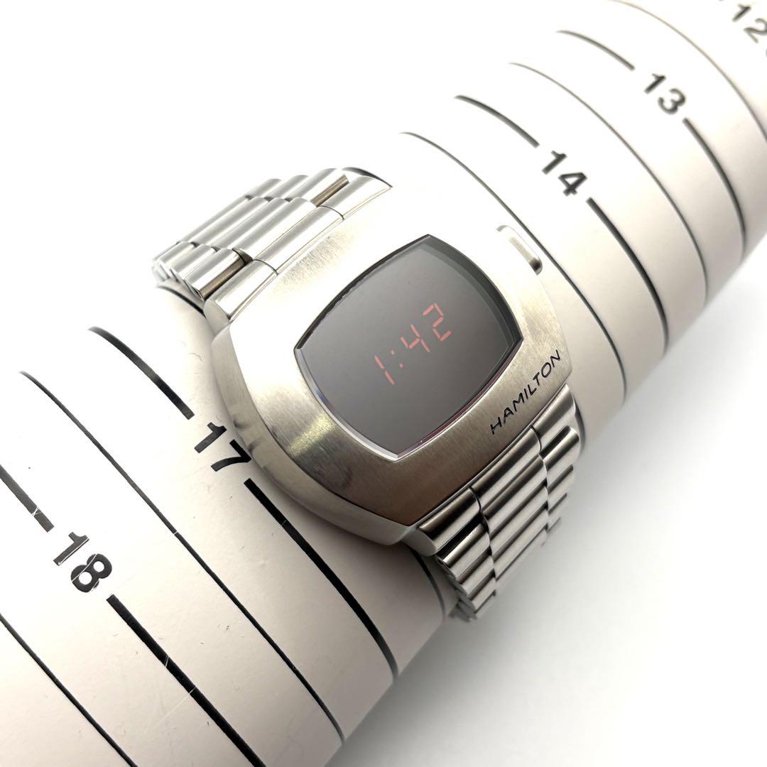 【美品・稼働品】ハミルトン Hamilton パルサー デジタル H524140