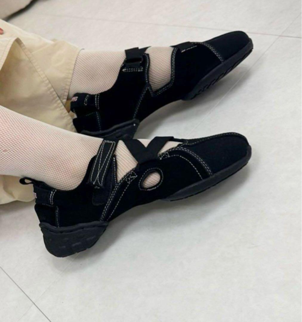 靴 edit for lulu foundrymews canvas shoes