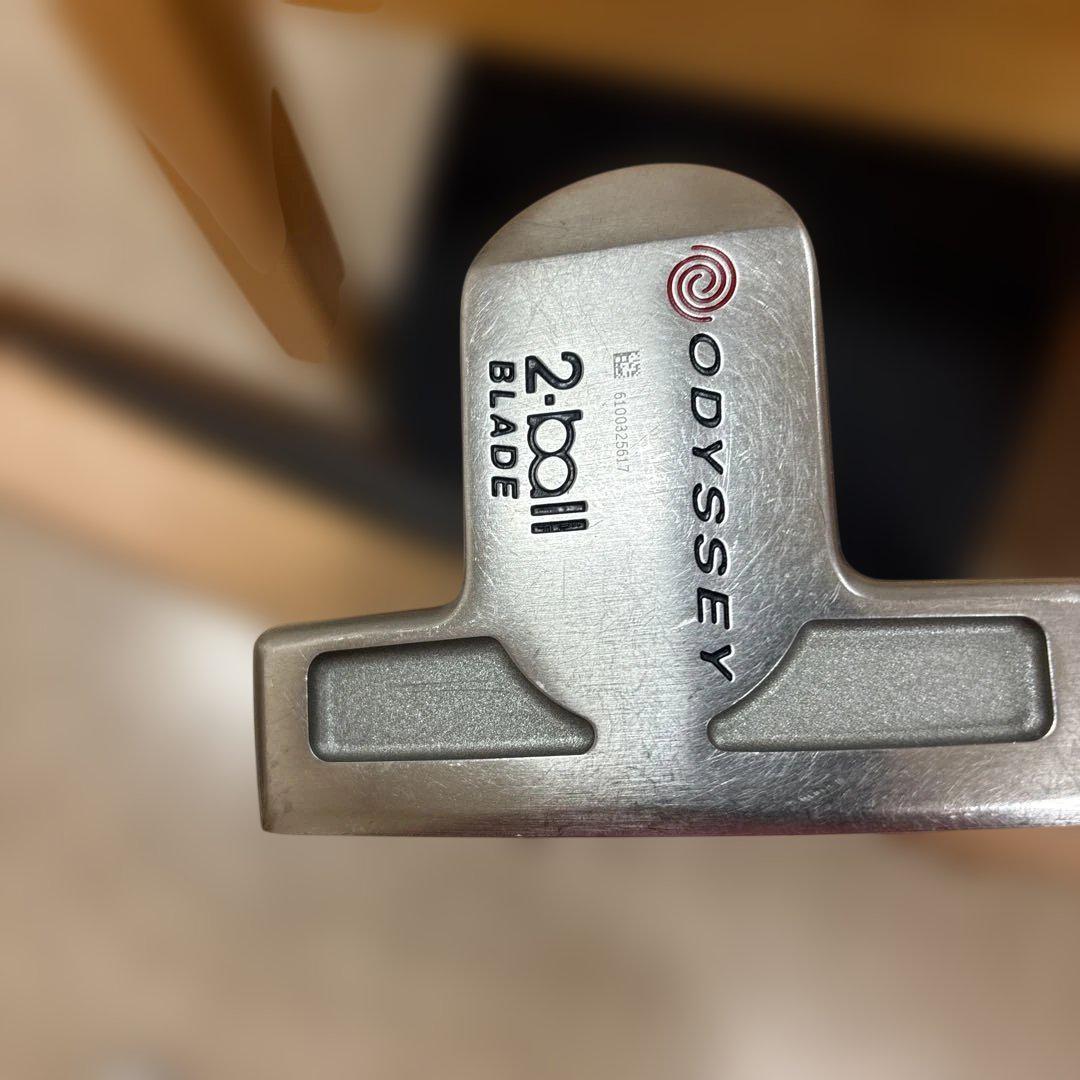 Odyssey 2-Ball Blade パター ホワイト