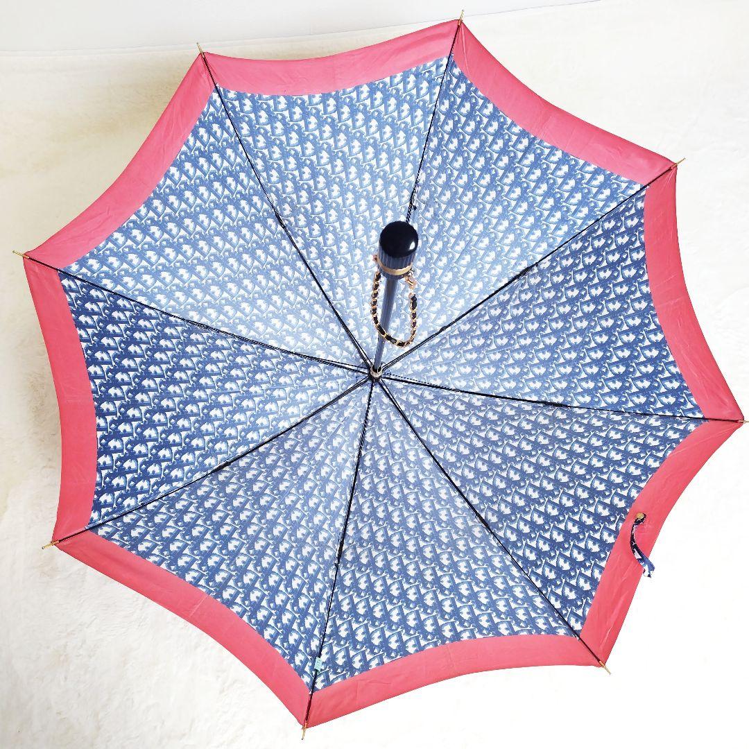 Christian Dior 折り畳み傘 umbrella トロッター柄