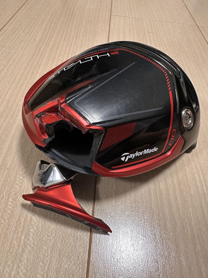 最終決算 テーラーメイド ステルス2HDドライバーヘッド ※ジャンク品 クラブ