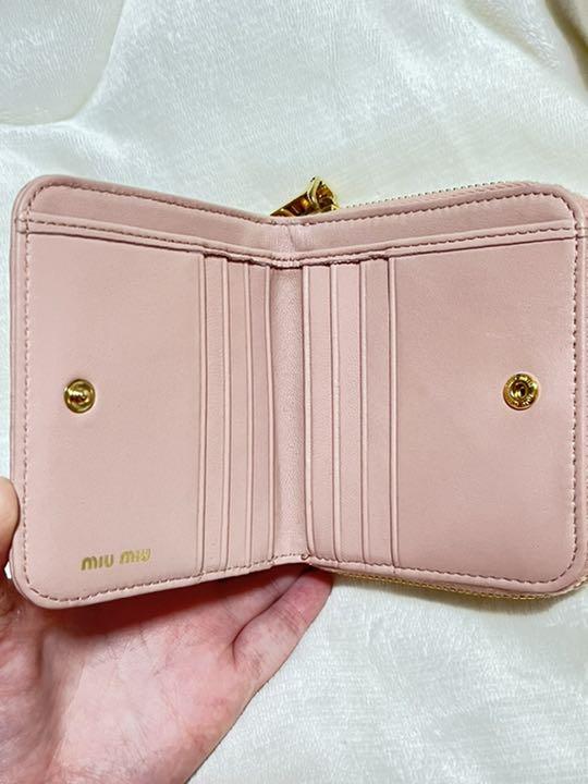 豊富な大人気 美品♡ミュウミュウ マテラッセ ピンク W4QCq-m12001995865 在庫最新品