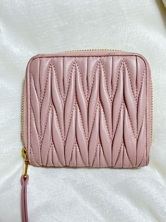 豊富な大人気 美品♡ミュウミュウ マテラッセ ピンク W4QCq-m12001995865 在庫最新品