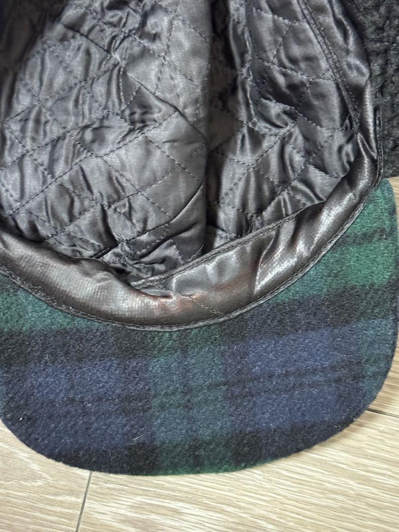 USA製 70s 80s Eddie Bauer フライトキャップ ボア ウール