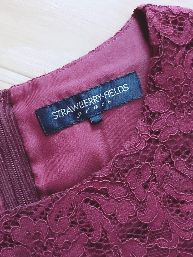 定価2.4万】STRAWBERRY-FIELDS 花柄 総レース ワンピース - www