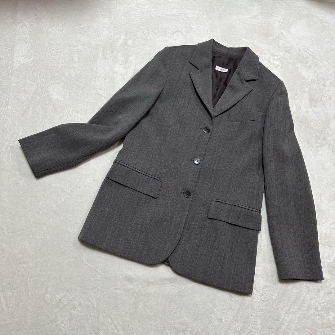 Max & Co. パンツスーツ グレー系 おまけ付き MAX&Co. パンツスーツ グレー サイズ40 - メルカリ