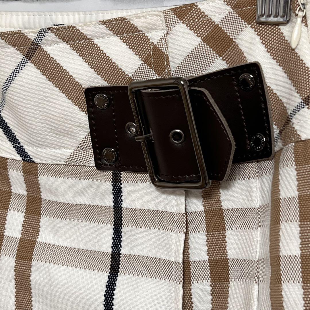 BURBERRY BLUE LABEL チェック柄スカート 38 - メルカリ