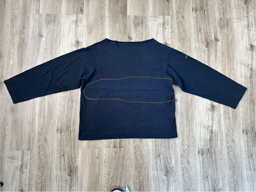 OUTIL TRICOT AAST バスクシャツ ネイビー