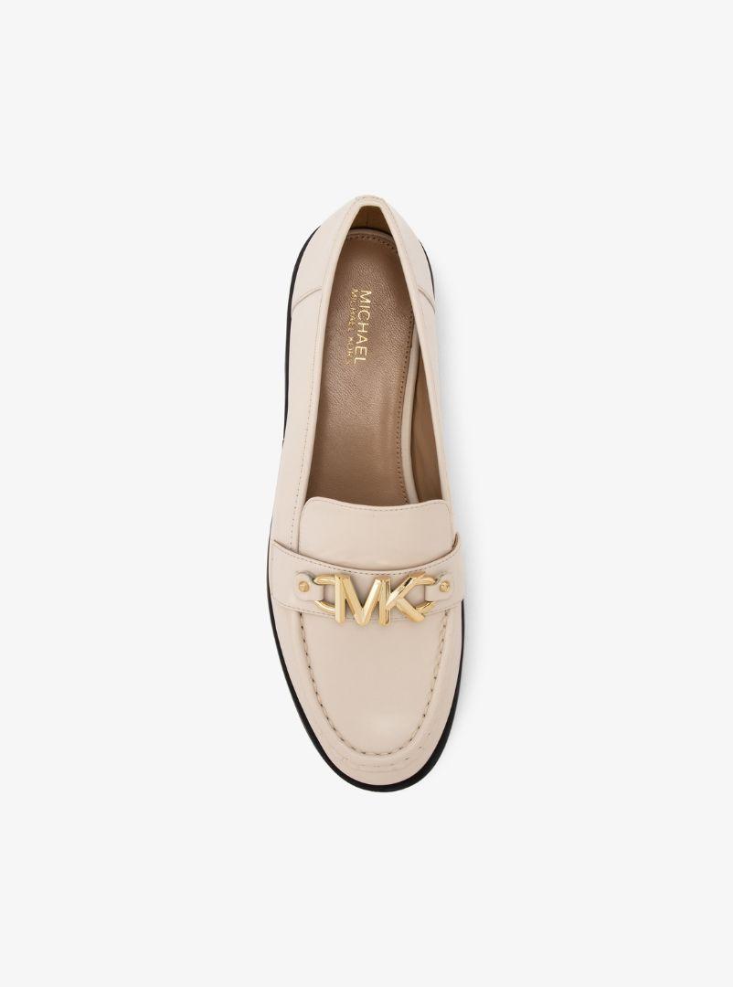 MICHAEL KORS TIEGAN レザー ローファー