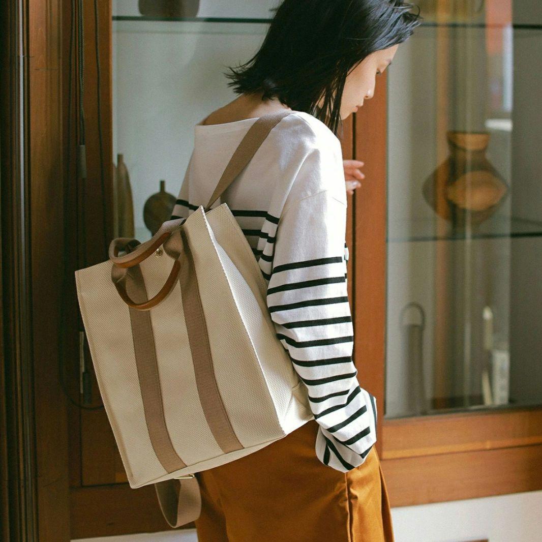 【美品】TOPKAPI 2way リュックトート breath