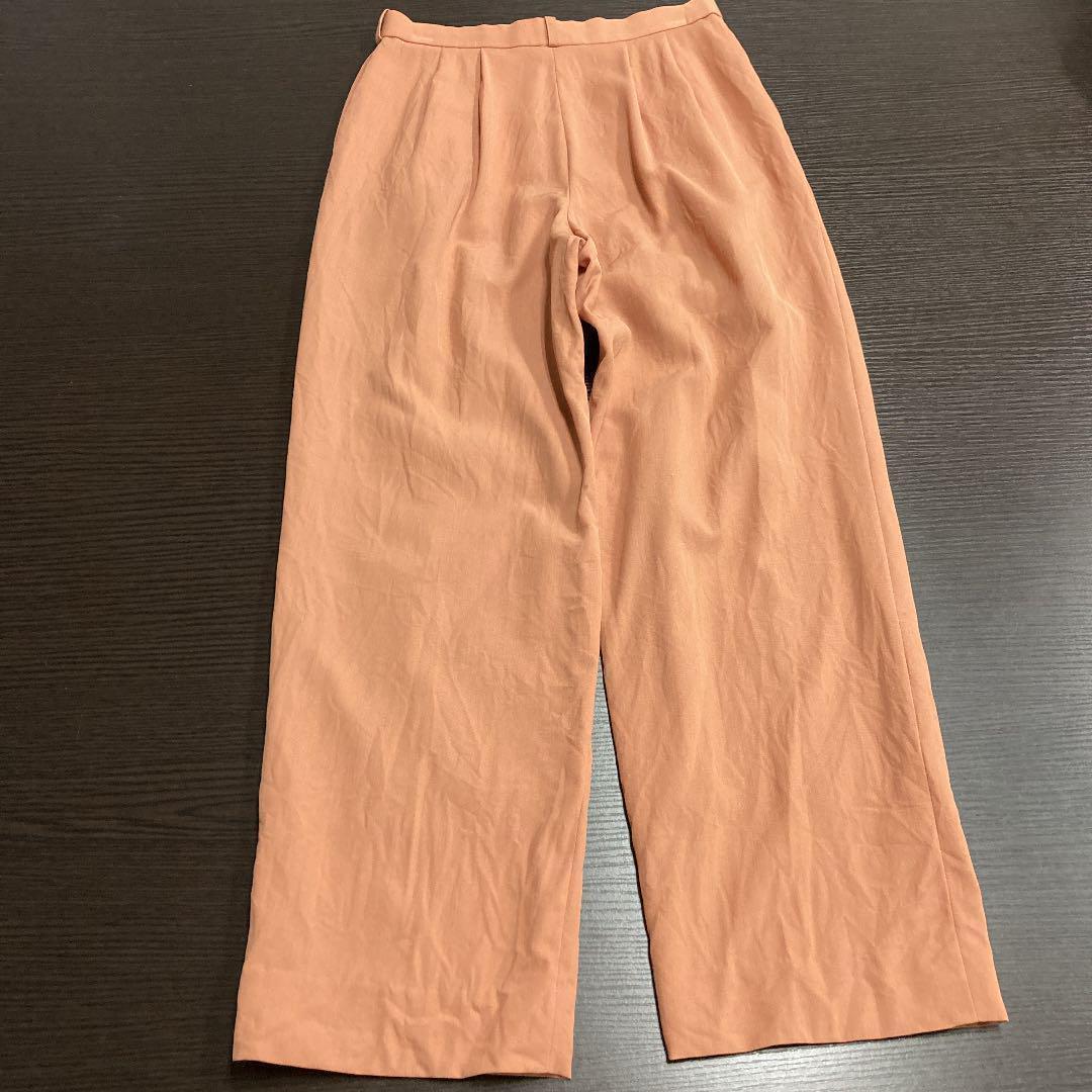 35%OFF レリアン スラックス パンツ ツータック カジュアルパンツ