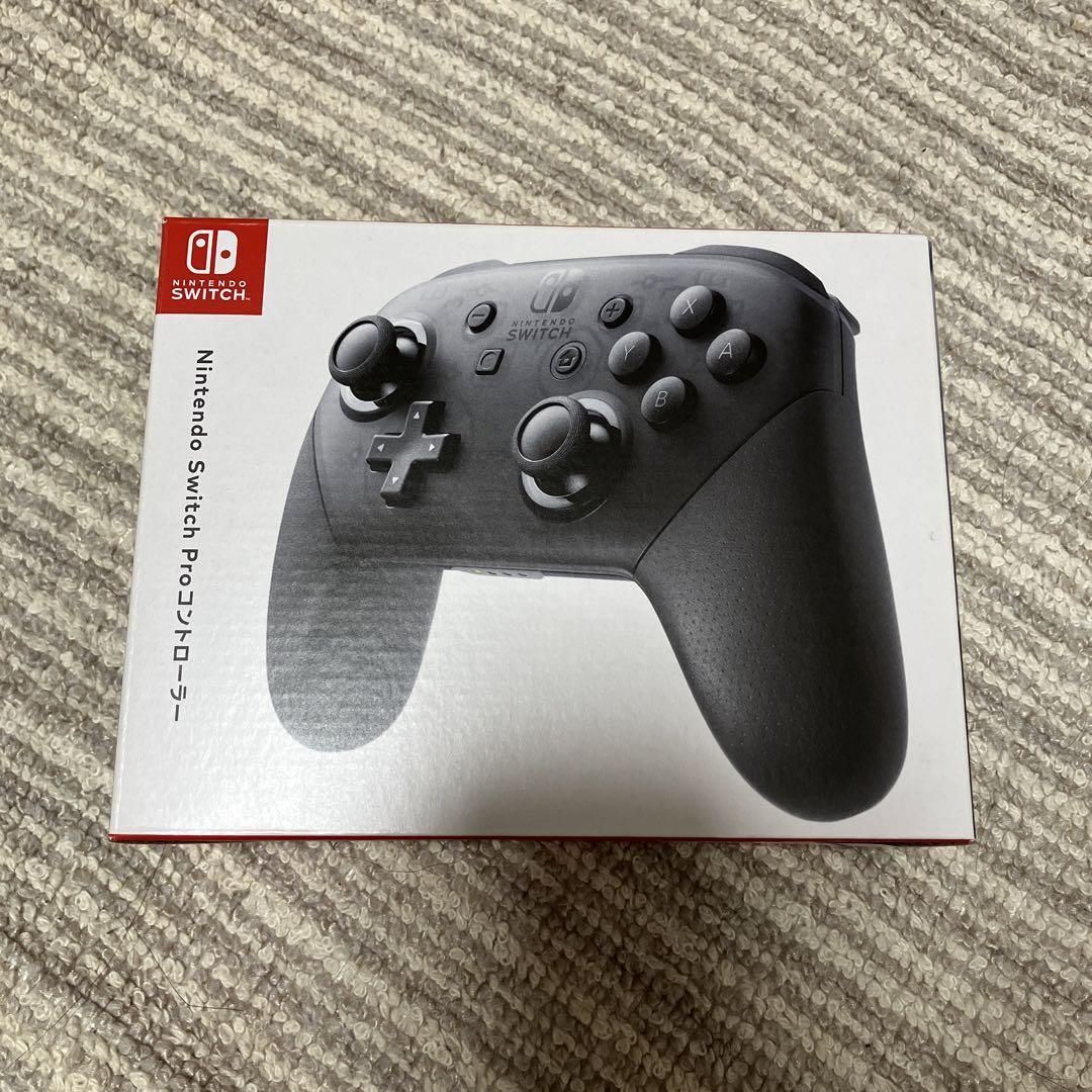 Nintendo Switch Pro コントローラー 黒 5,100円