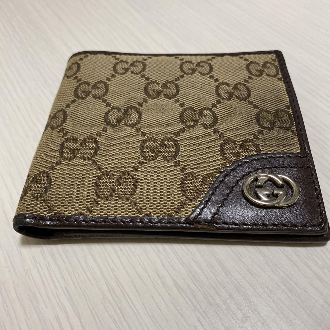 saku　GUCCI 財布　二つ折り