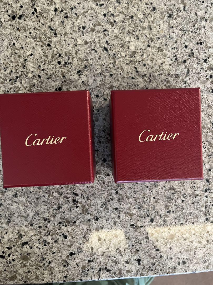 Cartier リングケース２個セット　カルティエ　指輪箱